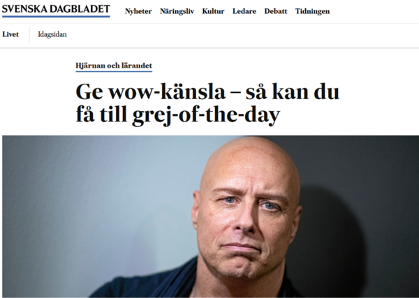 Onderzoek bewijst het: Grej of the day werkt